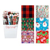Christmas Gift Wrap, Assorted Styles - 40 Sq. ft.