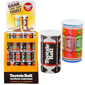 Tootsie Roll Banks - 2 Assorted Flavors, 4 oz