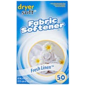 Dryer Sheets, Fresh Linen, 50ct