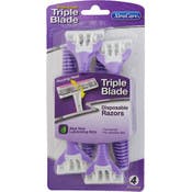 Women's Triple Blade Razors - 4 Pack