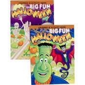 Halloween Coloring and Activity Books, Assorted - 64 Pages