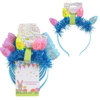 LED Light Up Egg Headbands