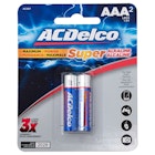 ACDelco AAA Alkaline Batteries - 2 Pack image number null