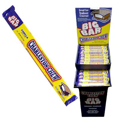 Big Charleston Chew Bars, Display
