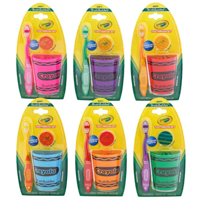 Crayola Toothbrush Sets - 3 Piece