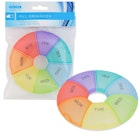 7 Day Round Pill Organizer - 4.75" image number null