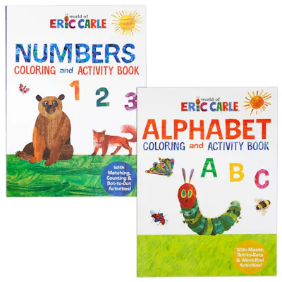 Eric Carle Coloring and Activity Books - Two Titles