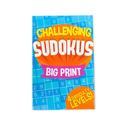 Large Print Sudoku Puzzle Books - Two Titles