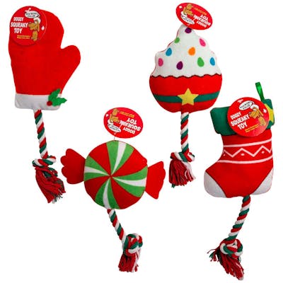 Christmas Dog Toys - Assorted Styles