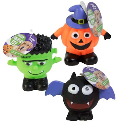 Vinyl Halloween Dog Toys - Assorted Designs