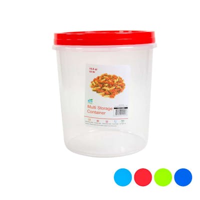 Storage Containers - 10.5 Quart, Assorted Colors