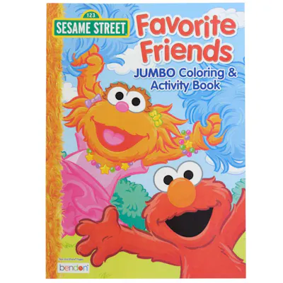 Sesame Street Jumby Colorng and Activity Books