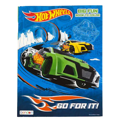Hot Wheels Coloring Books - One Title