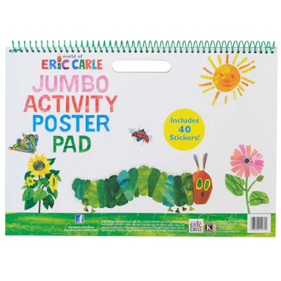 Eric Carle Jumbo Activity Pad - Two Titles