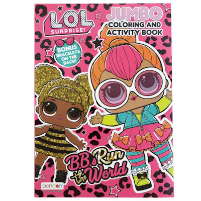L.O.L. Surprise! Jumbo Coloring Books - One Title