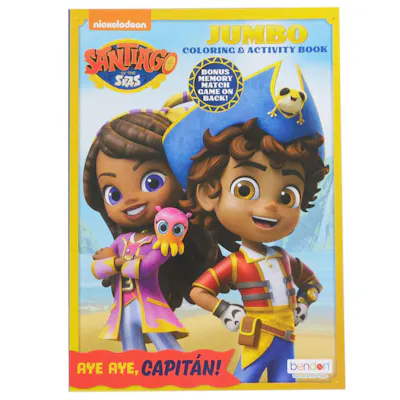 Santiago of the Seas Jumbo Coloring and Activity Books - One Title