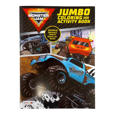 Monster Jam Jumbo Coloring and Activity Books - One Title