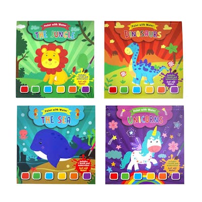 Painting Book Sets - 4 Assorted