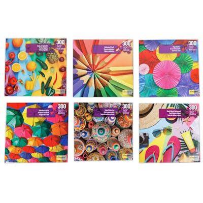 Colorful World Puzzles - 300 Pieces