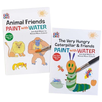 Eric Carle Paint with Water Books, Assorted - 24 Pages