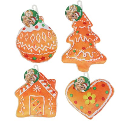 Christmas Plush Dog Toy - Assorted Styles