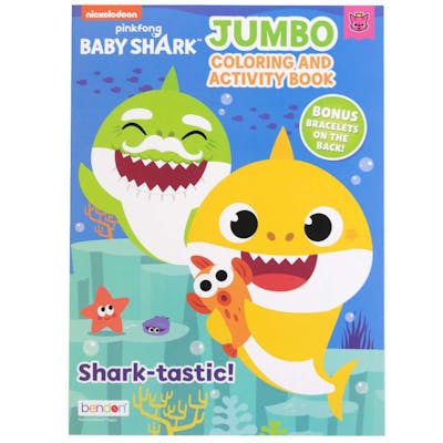 Baby Shark Coloring and Activity Books - 64 Pages