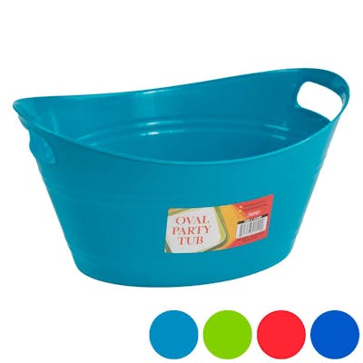 Oval Tub Baskets - Assorted Colors