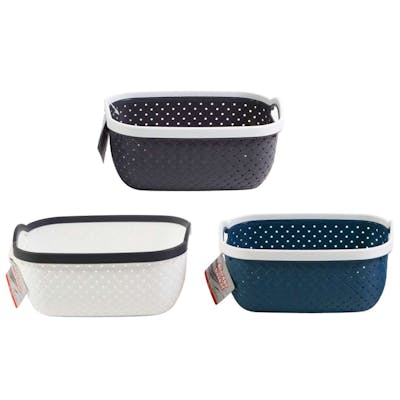 Rectangular Storage Baskets - Assorted Colors