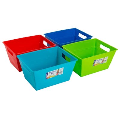 Rectangular Bins - Assorted Colors