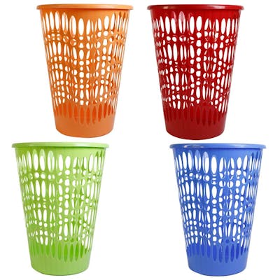 Round Laundry Baskets, Assorted Colors