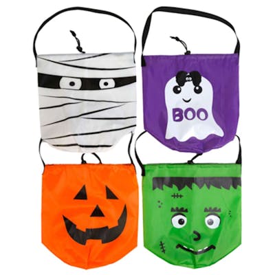 Trick-or-Treat Drawstring Bags - Assorted