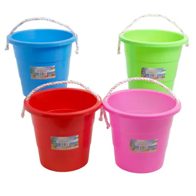 Plastic Beach Pail - Assorted