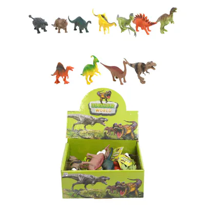 Dinosaur Figures, Assorted - 6.5"