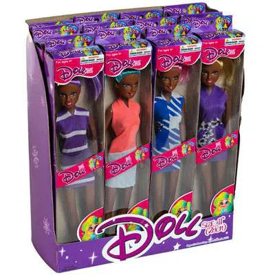 Hair Color Dolls, Assorted - 11"