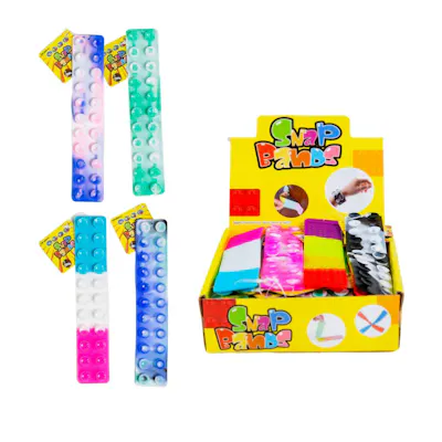 Fidget Snap Bands - Assorted