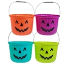 Jack-O-Lantern Molded Buckets - Assorted image number null