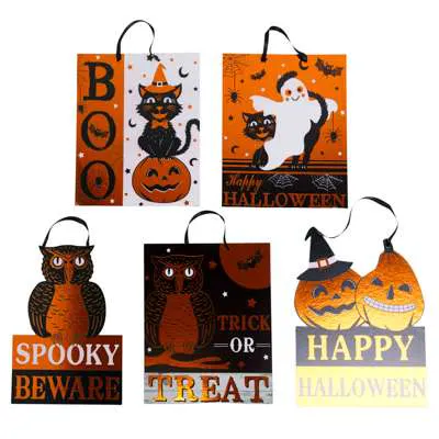 Halloween Wall Plaques - Assorted