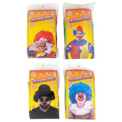Clown Wigs - Assorted