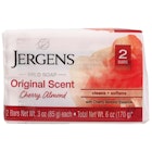 Jergens Cherry Almond Bar Soap, 2 Pack - 3 oz Each image number null