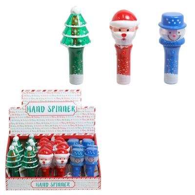 Light-Up Christmas Hand Spinner - Assorted Designs