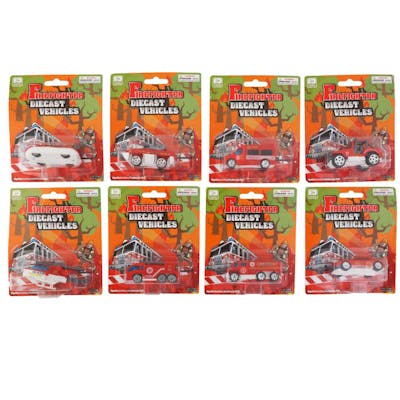 Firefighter Diecast Vehicles - Assorted