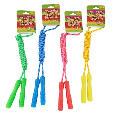 Jump Ropes, 4 Assorted Colors - 84"