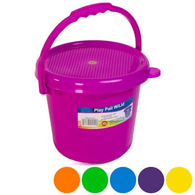 Play Pails, 6 Assorted Colors