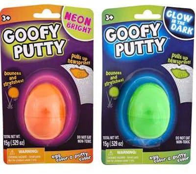 Goofy Putty, 2 Assorted Colors