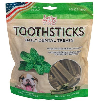 Dental Treat Sticks - Mint Flavor, Small Breed