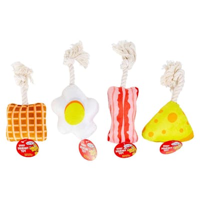 Plush Rope Dog Toys - Assorted