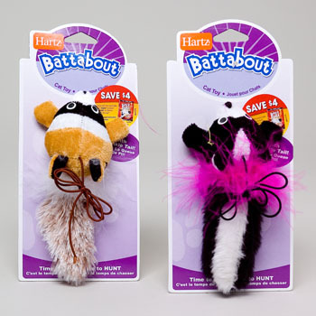 hartz pom pom cat toy