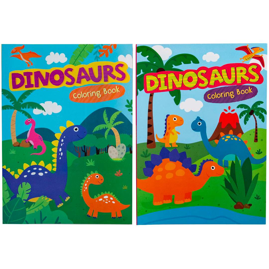 Dinosaurs Coloring Books with Stickers & Crayons for Kids by Bendon Publishing - used (Acceptable) - 1633466000 | Thriftbooks.com