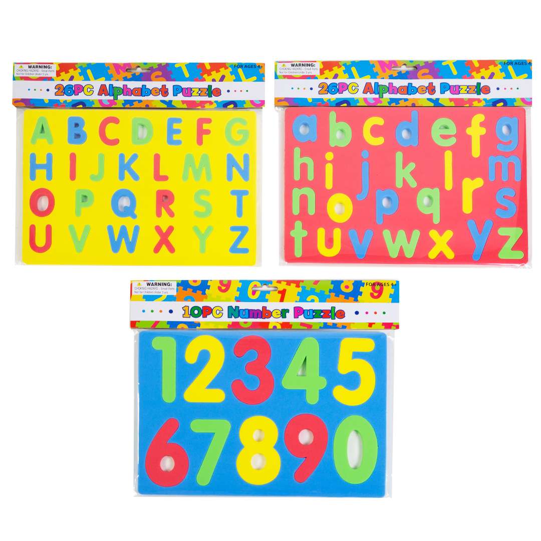 Bulk Foam Alphabet & Number Sets - Wholesale Kids' Learning Sets