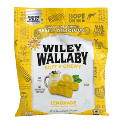 Wiley Wallaby Lemonade Licorice